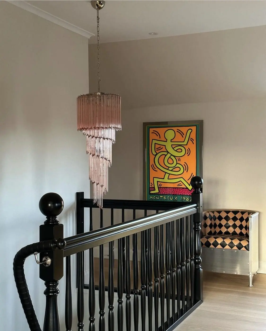 MURANO アンティーク ムラノ ピンク レース ミルクピッチャー Murano Chandelier - 53 petals - Pink - Cherry Vintage Interior