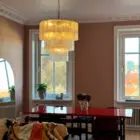 Murano Chandelier - 52 tubes - Transparent
