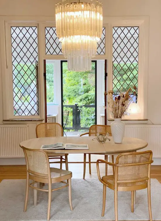 Murano chandelier - 184 prismer - transparent