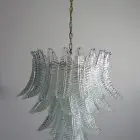 Murano Lysekrone - 52 glas - klar