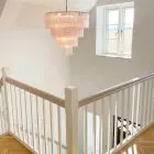 Murano chandelier - 78 tubes - Pink