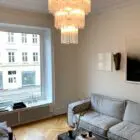 48 transparent murano chandelier
