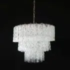 Murano Chandelier - 52 tubes - Transparent