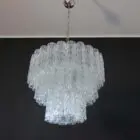 Murano Chandelier - 52 tubes - Transparent