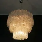 Murano Chandelier - 52 tubes - Transparent