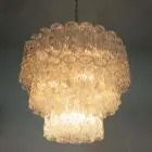 Murano Chandelier - 52 tubes - Transparent