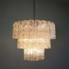 Murano Chandelier - 52 tubes - Transparent