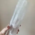 Murano white Alabaster glass tubes