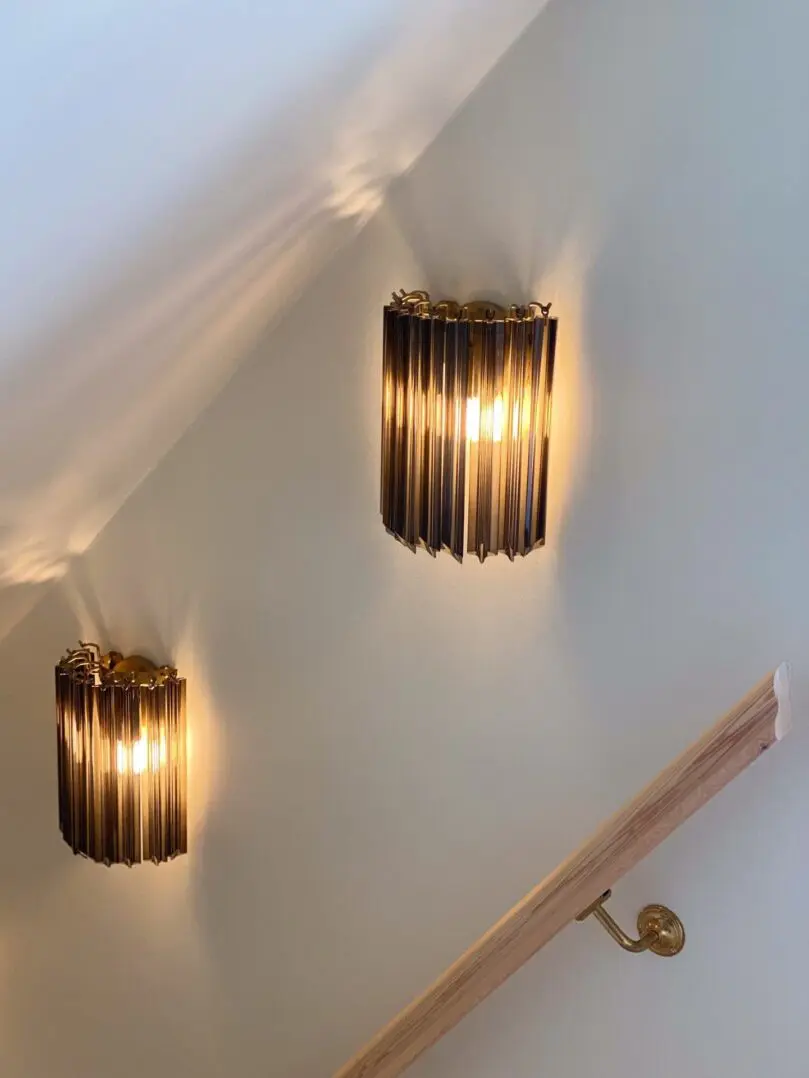 Murano - Wall Light - Dark Smoked
