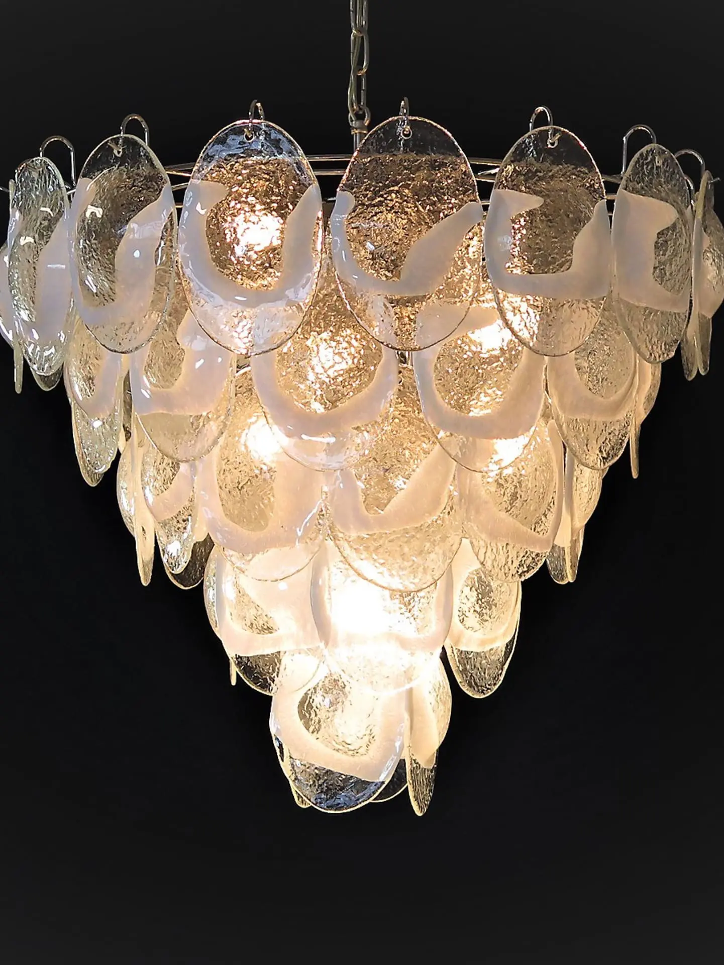 Murano Latticino Glass レースガラス ペーパーウエイト ヴィンテージ ペーパーウェイト paperweight ITALY イタリア