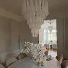 Lisa abefelt murano chandelier drops