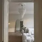 Lisa abefelt murano chandelier drops