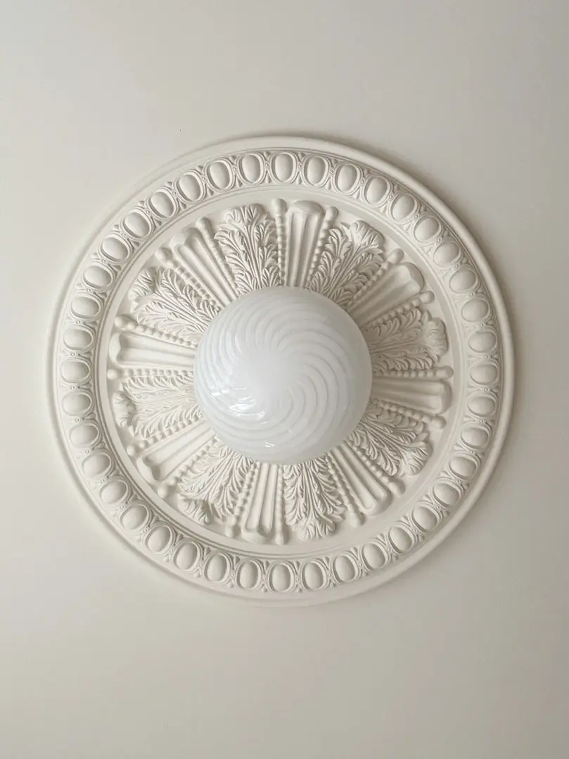 Murano ceiling lamp White 24 cm