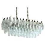 Murano Ljuskrona - 84 glas - Pärlemor