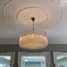 murano chandelier 265 transparent prisms