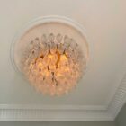 Murano chandelier 84 poliedri