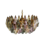 Murano ljuskrona - Poliedri - 56 glas - Multi