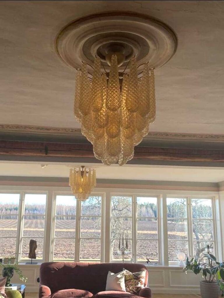 エナメル 金彩 ヴェネチアングラス MURANO 1950s ヴィンテージ エナメル 金彩 ヴェネチアングラス MURANO 1950s ヴィンテージ