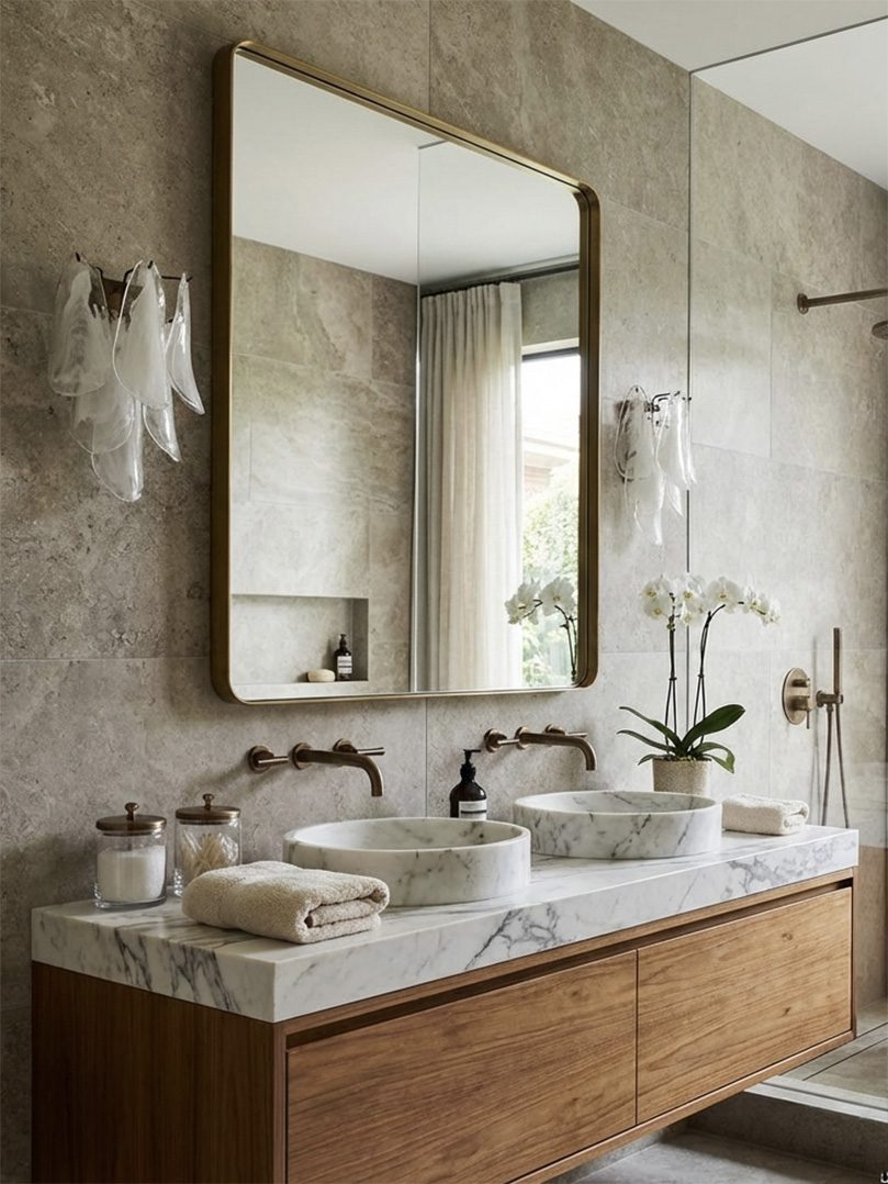 Murano - Wall lamp - Rondini - Transparent Chrome patinated