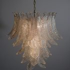 Murano Lysekrone - 52 glas - klar