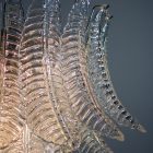 Murano Lysekrone - 52 glas - klar