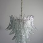 Murano Lysekrone - 52 glas - klar