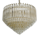 Murano ljuskrona - Tips - 265 prismer - Klar