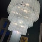 Murano chandelier - 78 tubes - Opal