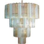 Murano chandelier - 78 tubes - Multicolored