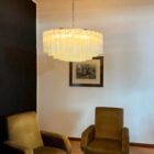 Murano chandelier - 101 tubes - Transparent