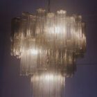 Murano chandelier - 48 tubes - Smoked