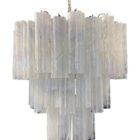 Murano Chandelier - 48 tubes - Alabaster white