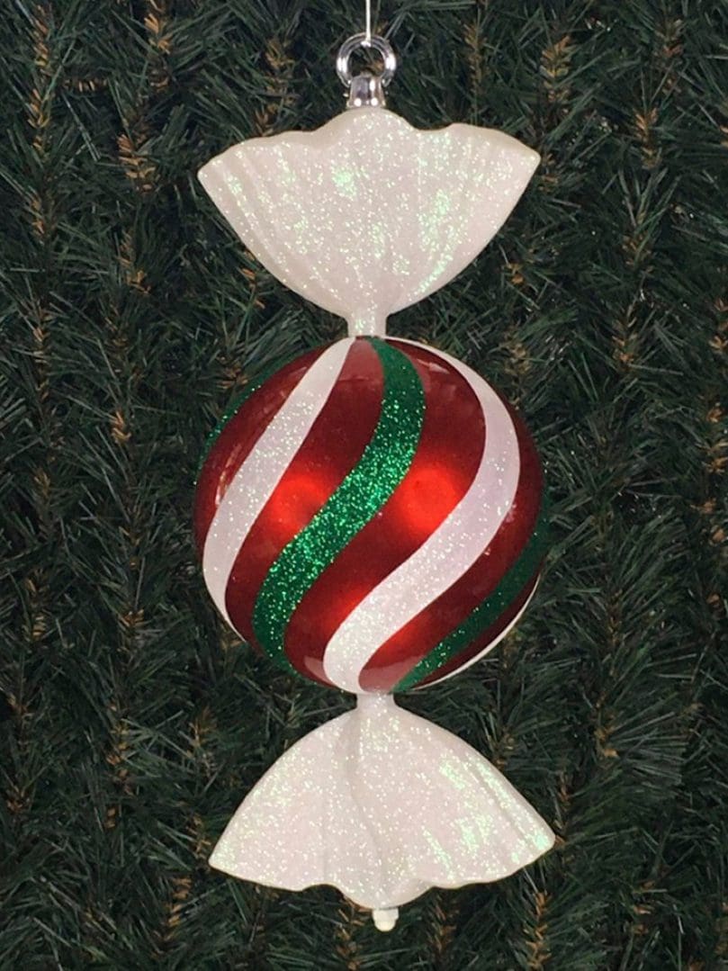 Julepynt – Slik - Rød/Grøn – 33 cm