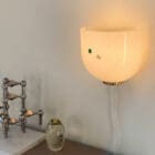 Murano Wall lights - Vintage - Beige Swirl- 2 pcs.