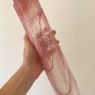 Alabaster pink tube - Murano chandelier - Cherry Vintage Interior-1