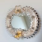 Vintage italian murano flower mirror Cherry Vintage Interior-4