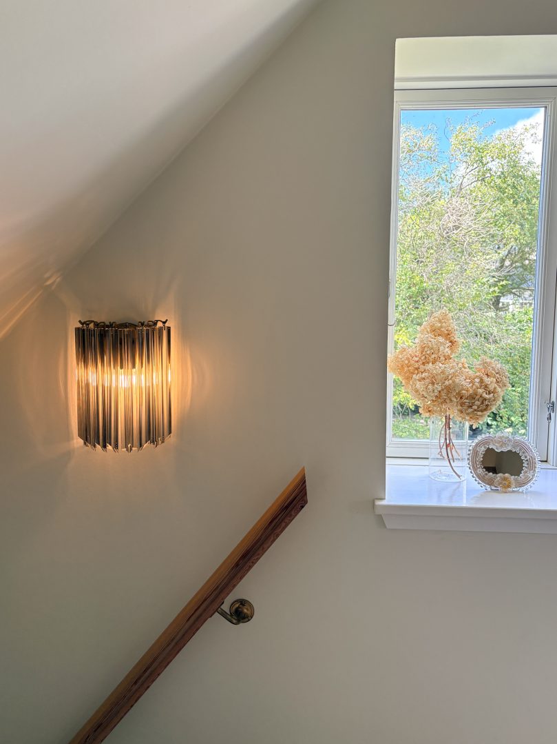 Murano Wall lamp Prisms Light Smoked